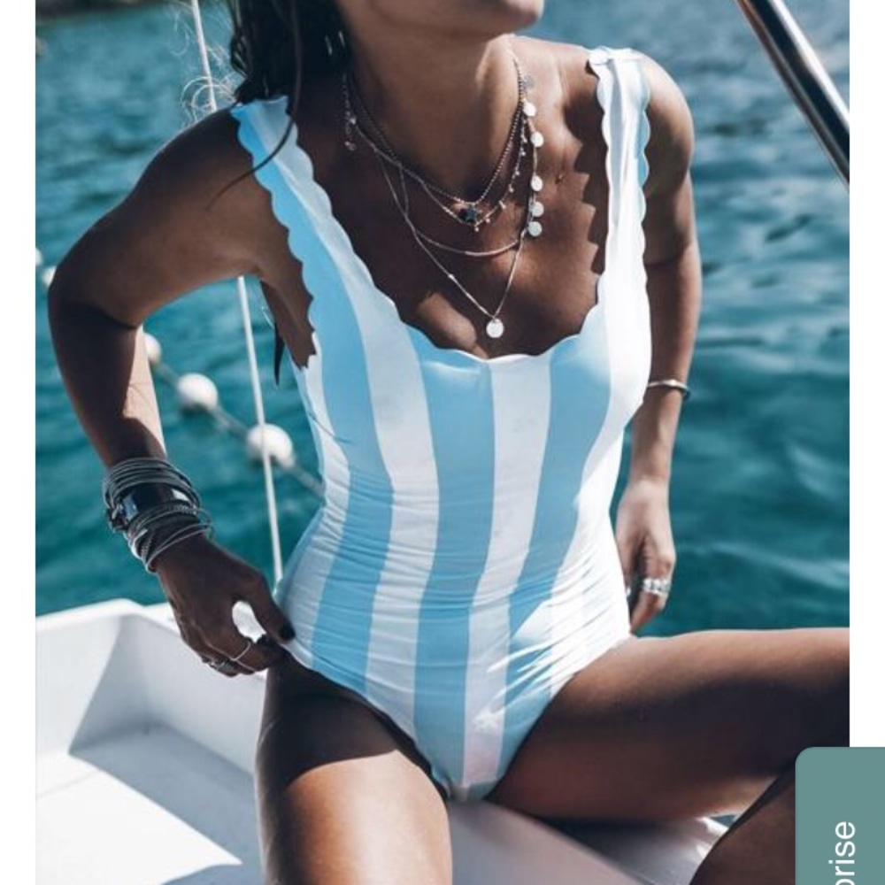 ✨NEW Striped Bathing Suit